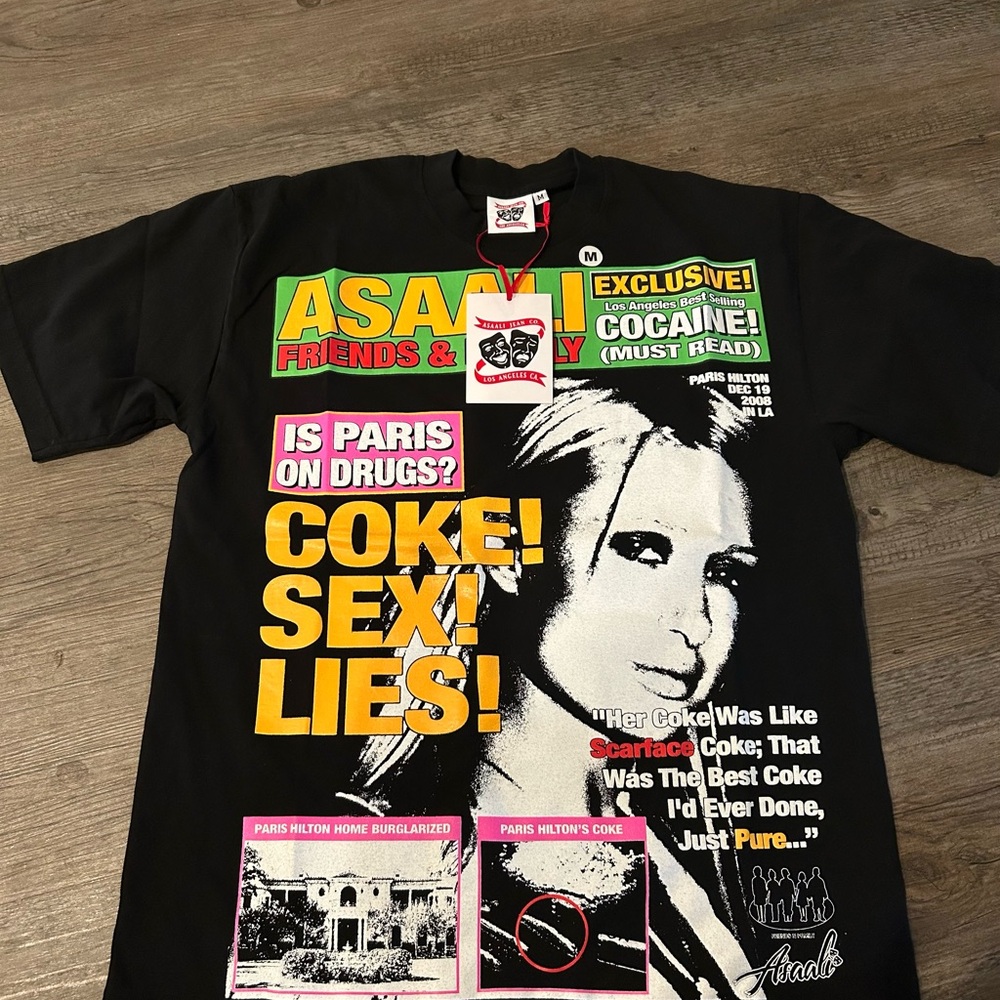 Asaali Paris Hilton T-shirt